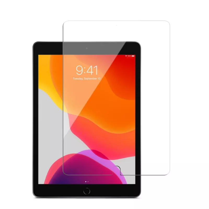 eSTUFF TITAN SHIELD® apsauginis stiklas iPad 10.2 colio 2019/2020/2021 - Skaidrus