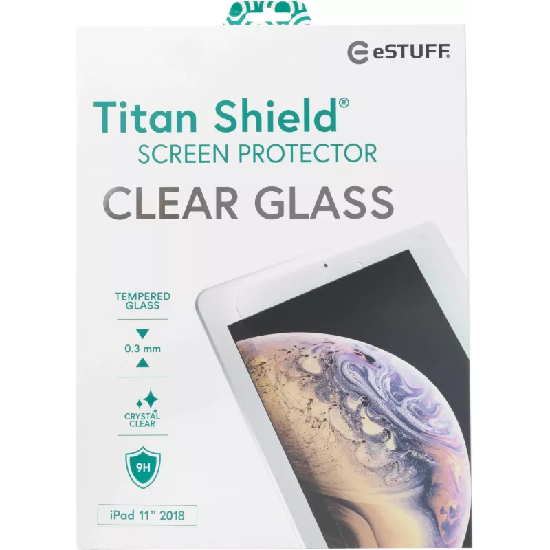 eSTUFF ES503355 grūdinto stiklo apsauginis ekrano dangtelis Apple 1 vnt.