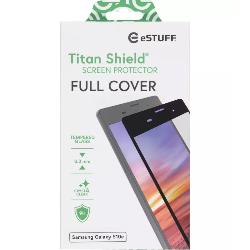 eSTUFF ES504029 apsauginis stiklas Samsung Galaxy S10e, skaidrus, 1 vnt.