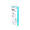 Lightning laidas eSTUFF ES601170 1m USB A 2,4A 5V baltas