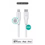 Lightning laidas eSTUFF ES602170 1 m USB C 2,4 A 5 V, GRS sertifikuotas