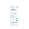 Lightning laidas eSTUFF ES602270 3m USB C 2.4A Baltas