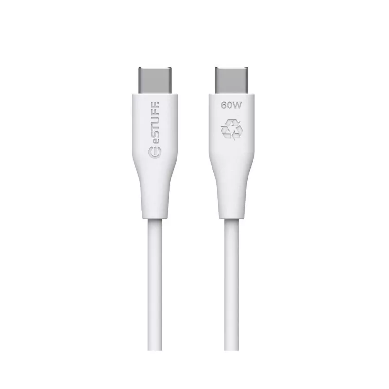 USB-C laidas eSTUFF ES604270 2m baltas USB 2.0 0.48 Gbit/s