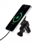 eSTUFF ES638130 belaidis greitasis automobilinis kroviklis su magnetiniu laikikliu, aliuminis, 15 W