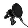 eSTUFF ES638130 belaidis greitasis automobilinis kroviklis su magnetiniu laikikliu, aliuminis, 15 W
