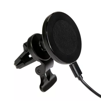 eSTUFF ES638130 belaidis greitasis automobilinis kroviklis su magnetiniu laikikliu, aliuminis, 15 W