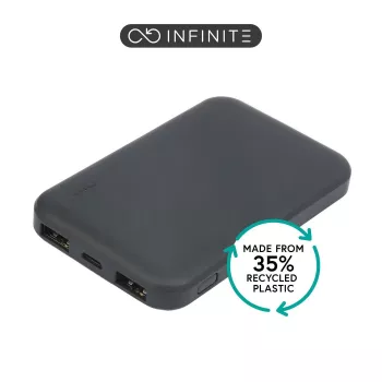 eSTUFF ES641040 nešiojamas įkroviklis LiPo 5000 mAh Juodas