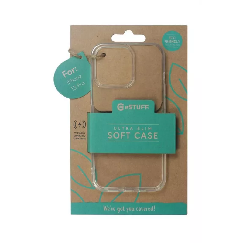 eSTUFF ES67100003 apsauginis dėklas iPhone 13 Pro (15,5 cm / 6,1 inch) skaidrus