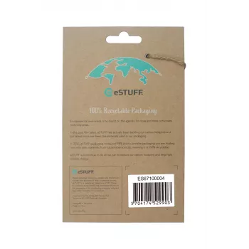 eSTUFF ES67100004 permatomas dėklas iPhone 13 Pro Max 6,7 inch