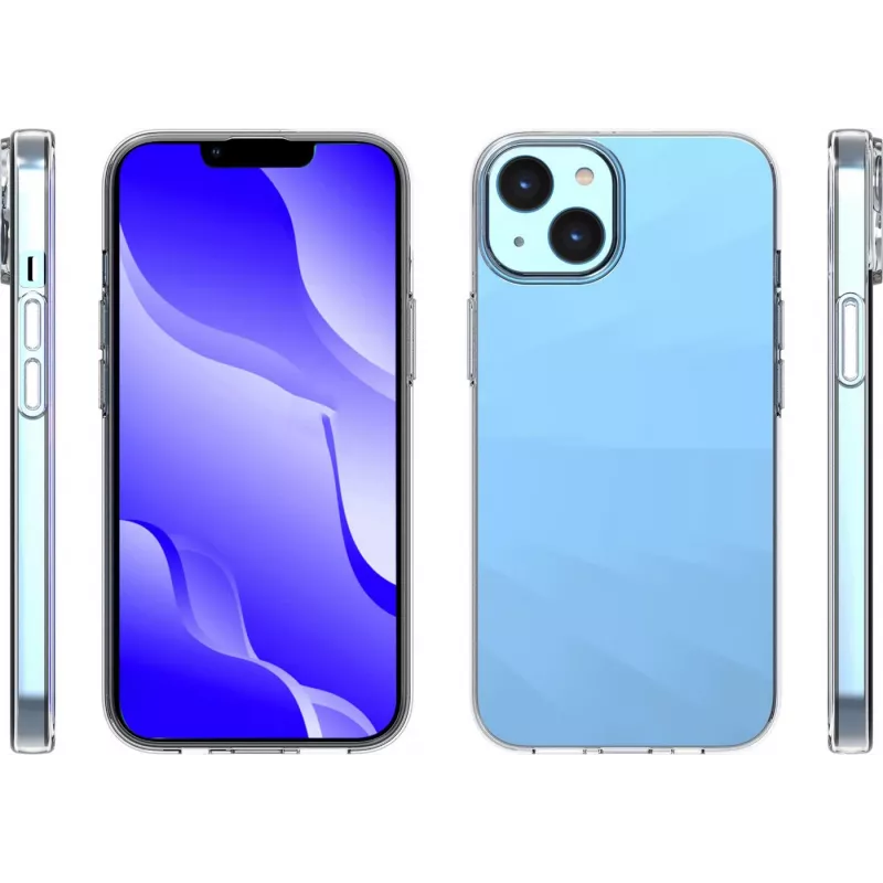 eSTUFF ES67100021 permatas dėklas iPhone 14 15,5 cm (6,1 colio) Skaidrus