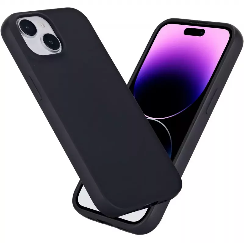 eSTUFF ES67101025 dėklas iPhone 15 (6,1 colio) juodas