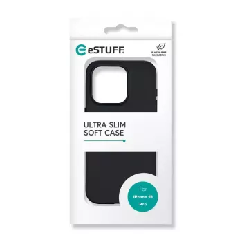 eSTUFF ES67101027 dėklas mobiliesiems telefonams 15,5 cm (6,1 colio) Juodas