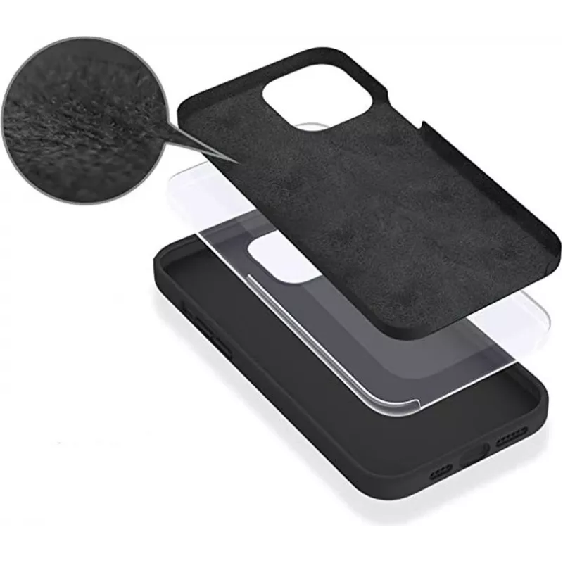 eSTUFF ES67120021 dėklas mobiliesiems telefonams 15,5 cm (6,1 colio) Juodas