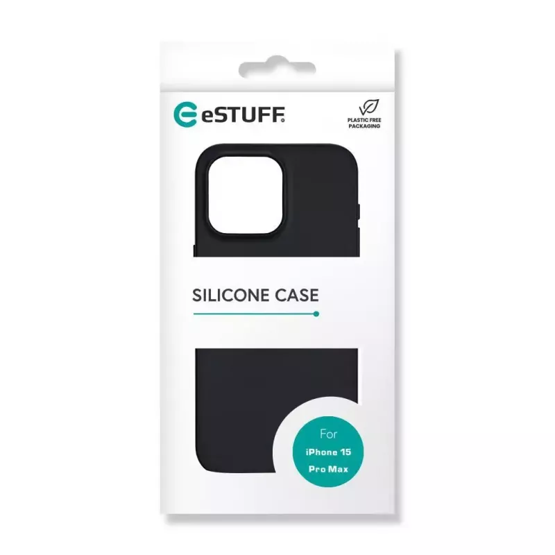 eSTUFF ES67120028 dėklas mobiliesiems telefonams 17 cm (6,7 colio) Juodas