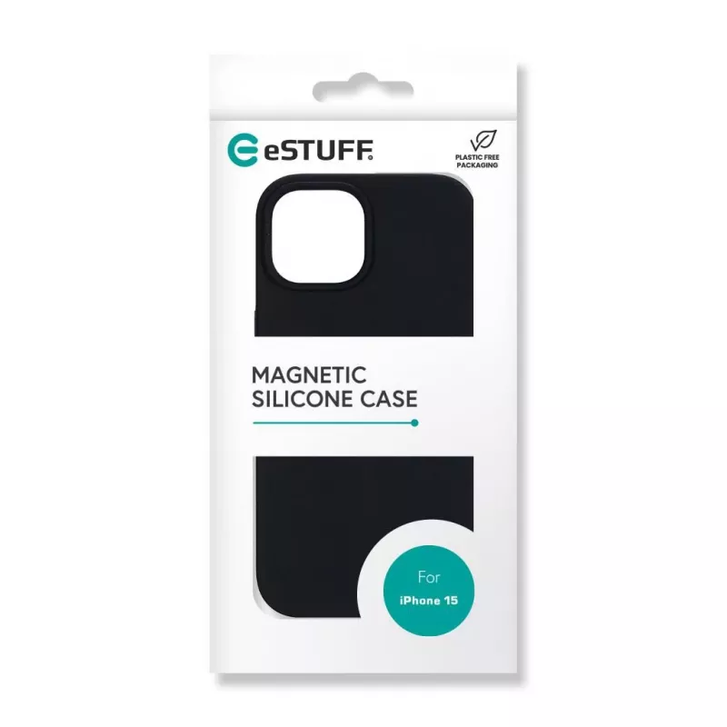 eSTUFF ES67150025 dėklas mobiliesiems telefonams 15,5 cm (6,1 colio) Juodas