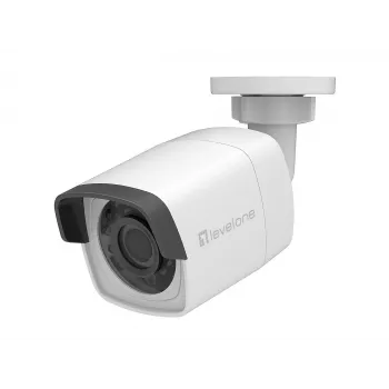 LevelOne GEMINI Fiksuoto IP tinklo kamera, 4 MP, IR šviesos diodai, 802.3af PoE, vidaus / lauko