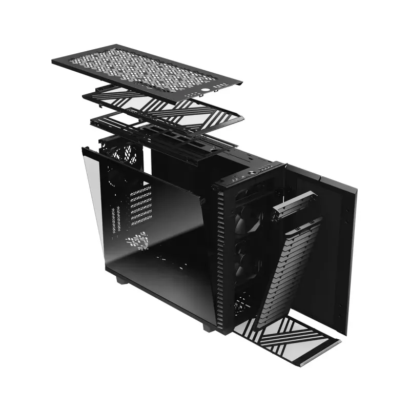 Korpusas Fractal Design Define 7 Midi Tower juodas
