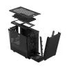 PC korpusas Fractal Design Define 7 Nano Black — Mini-ITX/Mini-DTX, ATX maitinimo šaltinis, grūdintas stiklas, 205×399×361 mm