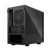 PC korpusas Fractal Design Define 7 Nano Black — Mini-ITX/Mini-DTX, ATX maitinimo šaltinis, grūdintas stiklas, 205×399×361 mm