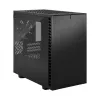 PC korpusas Fractal Design Define 7 Nano Black — Mini-ITX/Mini-DTX, ATX maitinimo šaltinis, grūdintas stiklas, 205×399×361 mm