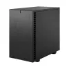 PC korpusas Fractal Design Define 7 Nano Black — Mini-ITX/Mini-DTX, ATX maitinimo šaltinis, grūdintas stiklas, 205×399×361 mm