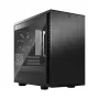 PC korpusas Fractal Design Define 7 Nano Black — Mini-ITX/Mini-DTX, ATX maitinimo šaltinis, grūdintas stiklas, 205×399×361 mm