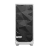 PC korpusas Fractal Design Meshify 2 Compact — baltas, ATX maitinimo šaltiniui, 2×140 mm priekyje, 1×120 mm gale, 2,5 colio/3,5 colio diskams, 210×424×475 mm