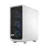 Fractal Design Meshify 2 Compact RGB White TG Clear kompiuterio korpusas, ATX