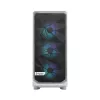 Fractal Design Meshify 2 Compact RGB White TG Clear kompiuterio korpusas, ATX