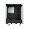 Fractal Design Meshify 2 Compact RGB White TG Clear kompiuterio korpusas, ATX