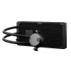Skysčio aušintuvas CPU Fractal Design Lumen S28 v2 RGB — 140 mm ventiliatoriai, 500–1700 RPM, juodas