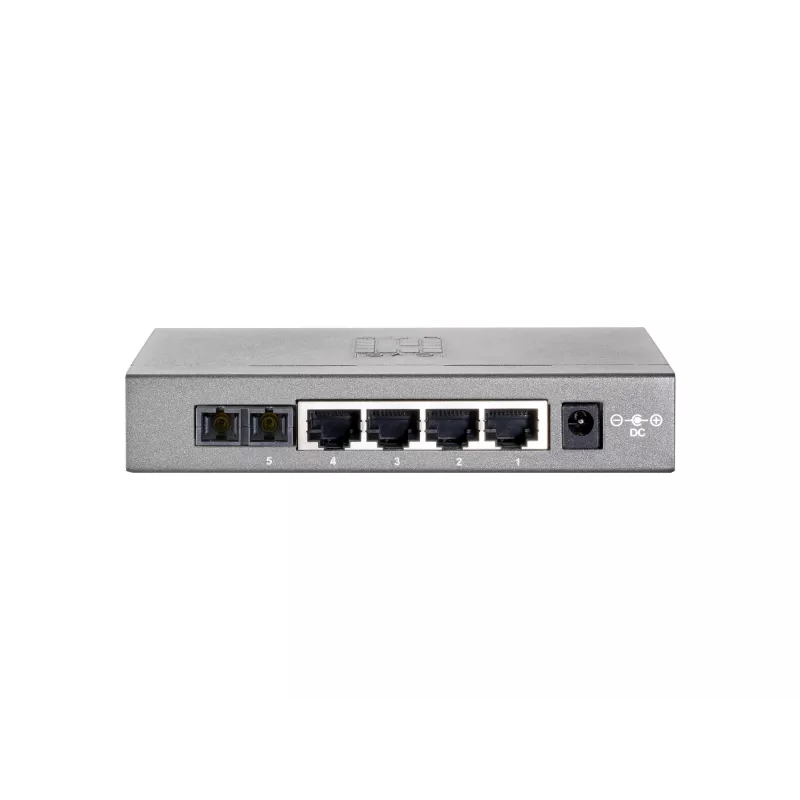 LevelOne FEU-0511 5 prievadų Fast Ethernet komutatorius su 1 x SC daugiamodžiu šviesolaidžiu