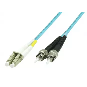Microconnect FIB412005 5 m LC–ST mėlynas OM3 daugiamodis šviesolaidinis kabelis
