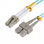 Microconnect FIB4220005 šviesolaidinis kabelis 0,5 m LC SC mėlynas