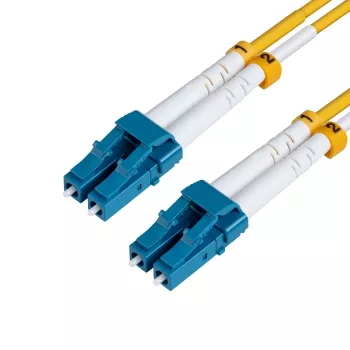 Microconnect FIB441004 Šviesolaidinis kabelis LC OS2 4 m Geltonas