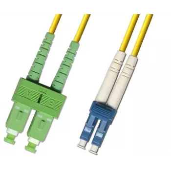 Microconnect FIB841003 šviesolaidinis kabelis 3 m SC LC geltonas