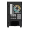 GIGABYTE C201 PANORAMIC korpusas - Mid Tower, m-ATX, 360mm radiatoriaus palaikymas, 3 iš anksto sumontuoti ventiliatoriai, USB 3.0, RGB Fusion palaikymas