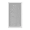 GIGABYTE C201 PANORAMIC ICE korpusas - Mid Tower, m-ATX, 360mm radiatoriaus palaikymas, 3 iš anksto sumontuoti ventiliatoriai, USB 3.0, RGB Fusion palaikymas