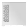 GIGABYTE C201 PANORAMIC ICE korpusas - Mid Tower, m-ATX, 360mm radiatoriaus palaikymas, 3 iš anksto sumontuoti ventiliatoriai, USB 3.0, RGB Fusion palaikymas