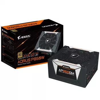 GIGABYTE GP-AP850GM maitinimo blokas 850 W 20+4 pin ATX ATX juodas