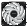 All-in-one skysčio aušintuvas GIGABYTE AORUS EZ CHAIN FAN 120 12 cm Juodas