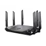 MSI RadiX AX6600 WiFi 6 Tri-Band belaidis maršrutizatorius Gigabit Ethernet Tri-band (2.4 GHz / 5 GHz / 5 GHz) Juodas