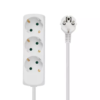 Microconnect GRU003W ilgintuvas 1,8 m 3 kištukiniai lizdai Baltas