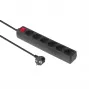 MicroConnect GRU0065B lizdinis kištukinis skirstytuvas Type F juodas