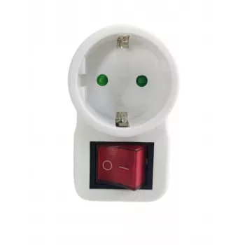 Microconnect GRUTIMER2 apsauginis įtampos filtras baltas 1 AC lizdas 230 V