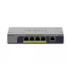 Nevaldomas 5 prievadų PoE perjungiklis Netgear GS105P 1Gb Ethernet su Power over Ethernet (GS105P-300EUS)