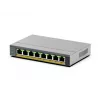 NETGEAR GS108EPP 8 prievadų nevaldomas Gigabit Ethernet (10/100/1000) su PoE+ stalinis/sieninis pilkas