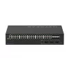 NETGEAR M4250-40G8XF-PoE++ valdomas L2/L3 gigabitinis Ethernet (10/100/1000) jungiklis su PoE++, 2U, juodas