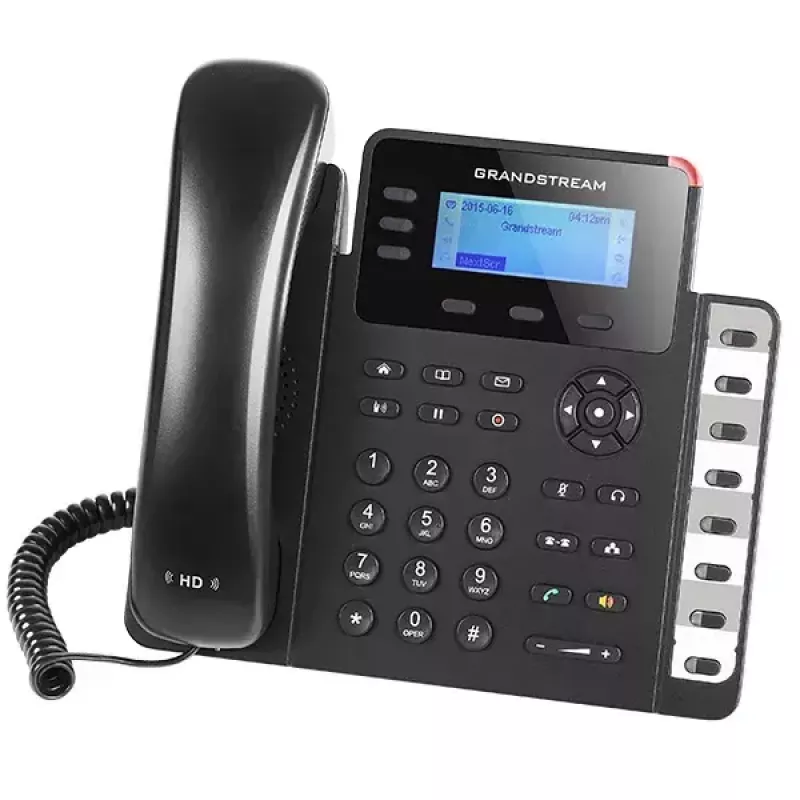 IP telefonas Grandstream GXP1630 juodai pilkas
