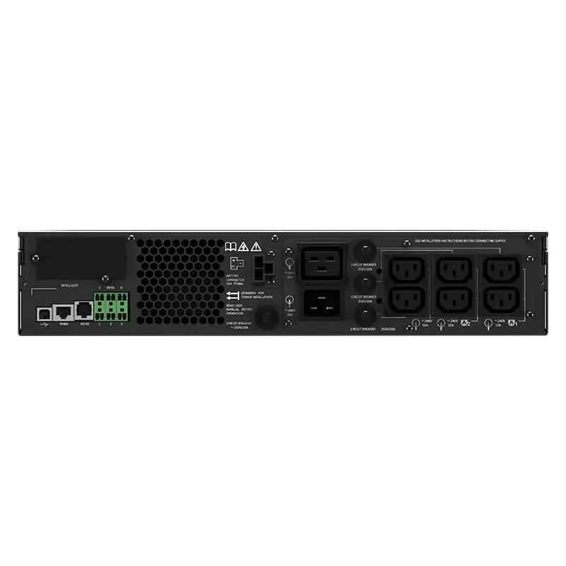 Vertiv Liebert GXT5 nepertraukiamo maitinimo šaltinis (UPS) Dvigubos konversijos (Online) 3 kVA 3000 W 7 AC lizdai